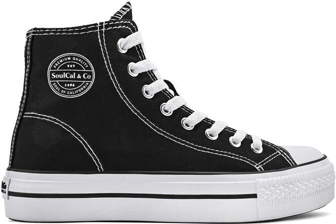 Mens Shoes Soulcal Canvas Shoes Soulcal Sunrise Sports Direct