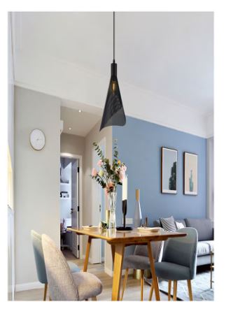 Vmax Mesh Cage Pendant Light For Home Décor Black - One piece