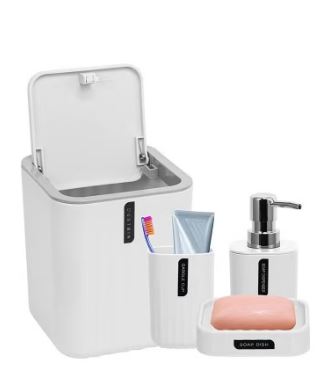 Hihonor Bathroom Accessory Set - 4 Piece