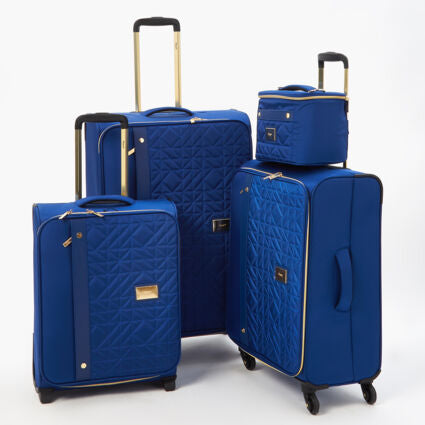 DUNE  Blue Tamara Softshell Suitcases