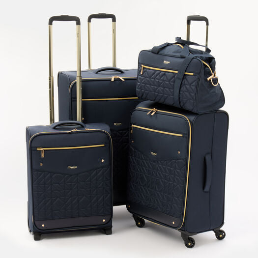 Dune London Tianna set of 4 suitcases ( navy)