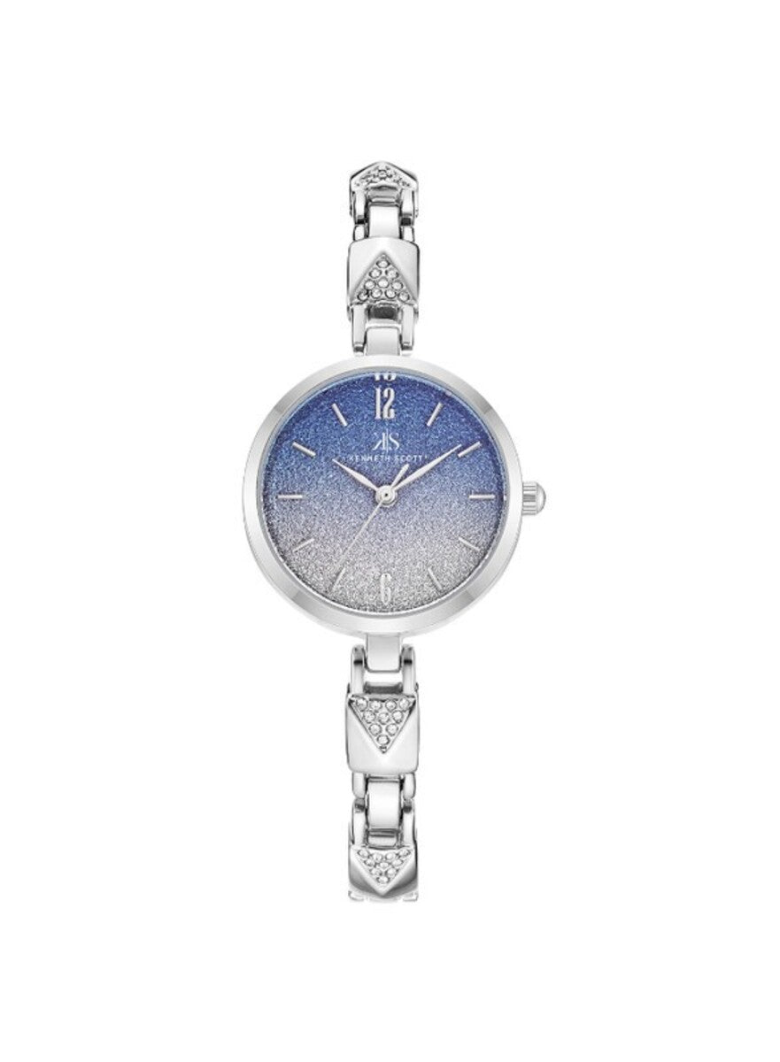 Kenneth Scott Blue Dial Analog Watch