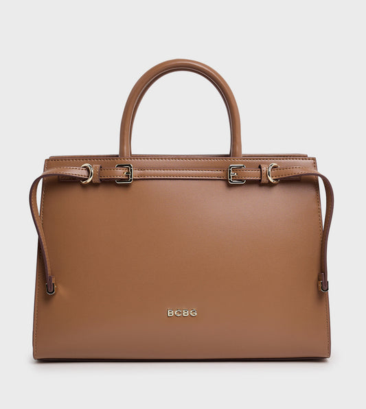 BCBG Logo Detail Satchel Bag