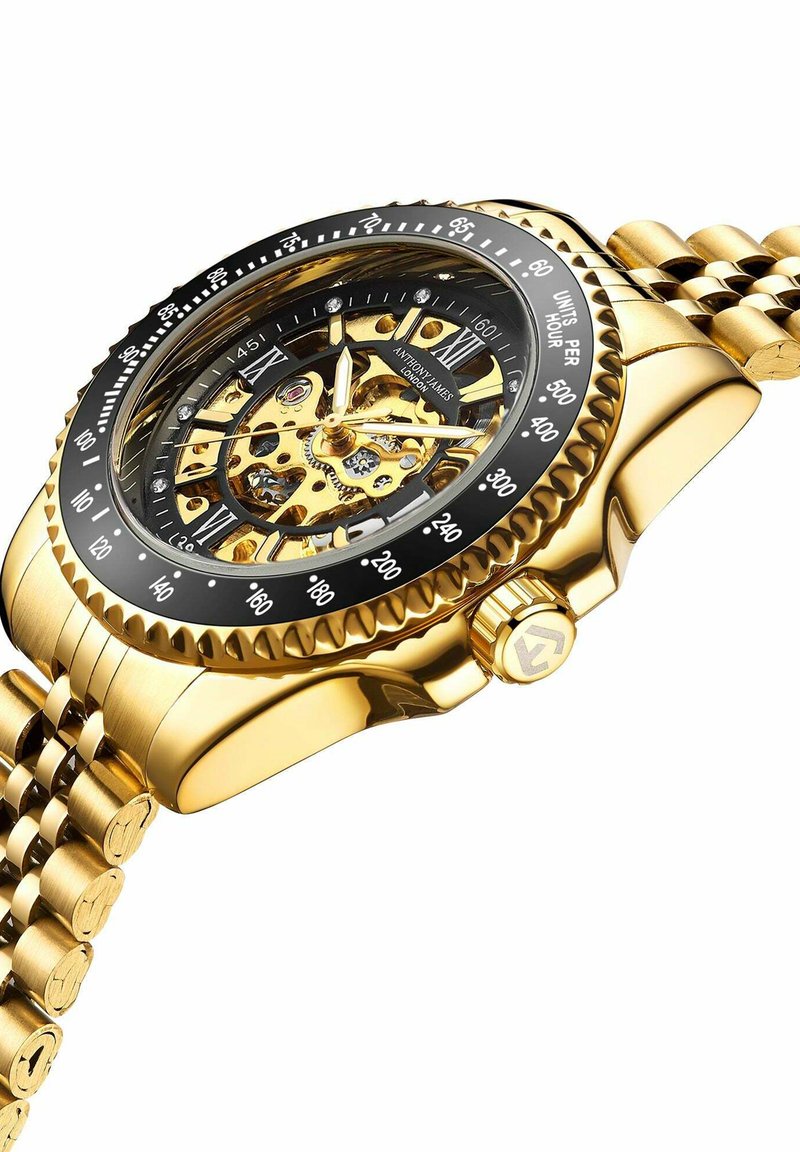 Anthony James Limited Edition Tachymeter Sports Automatic Gold
