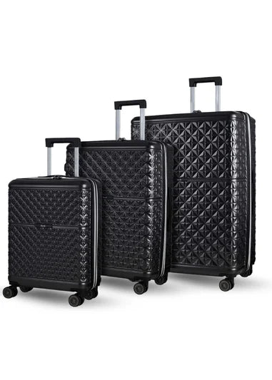 Rock Maya Suitcase Charcoal set of 3 Luggage