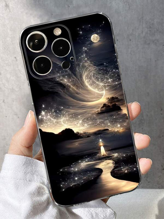 Beach Pattern Phone Case - Multicolour