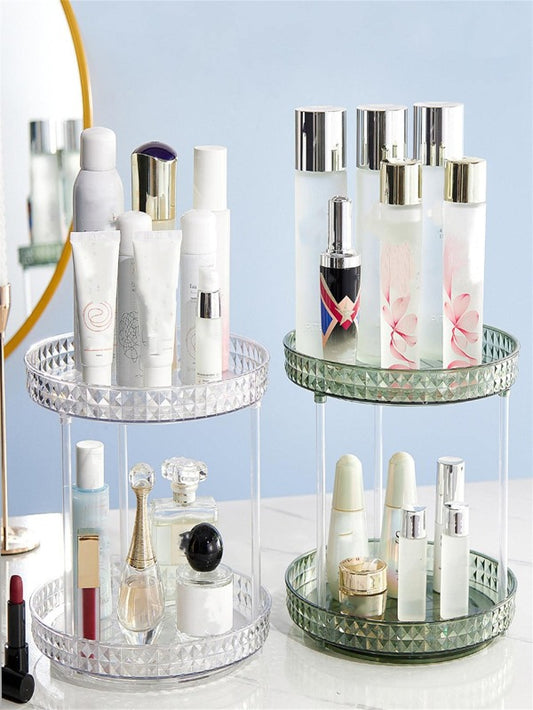 SHEIN 1pc Rotatable Cosmetic Storage Rack