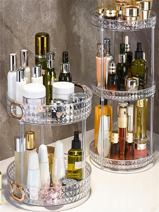 SHEIN 1pc Rotatable Cosmetic Storage Rack