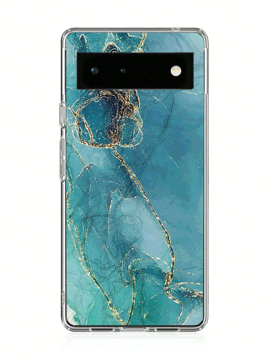 Marble Print Phone Case - Multicolour