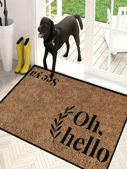 1pc Door mat floor mats into the door mat resistance to dirty into the door carpet into the home anti-slip into the door mat Both dogs and cats like it