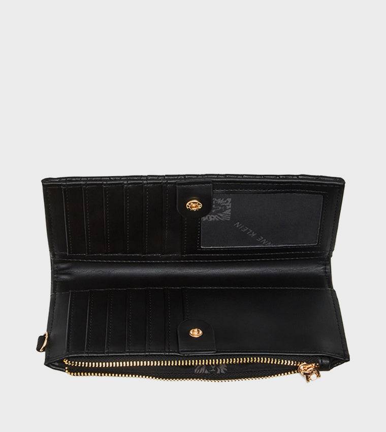 Anne Klein Quilted Bi-Fold Long Wallet