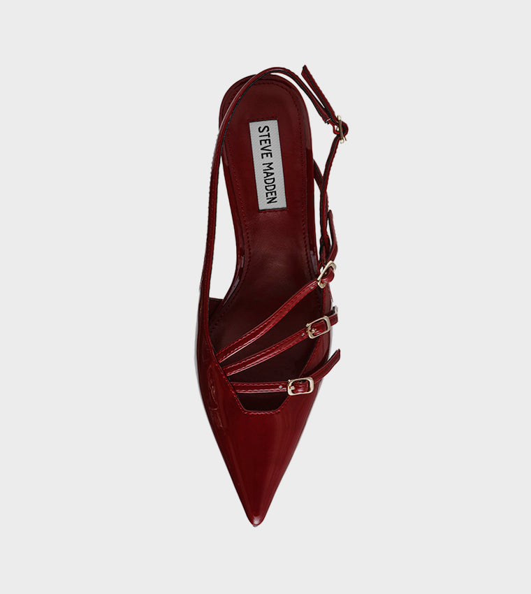 Steve Madden LIANA Buckle Detail Slingback Pumps