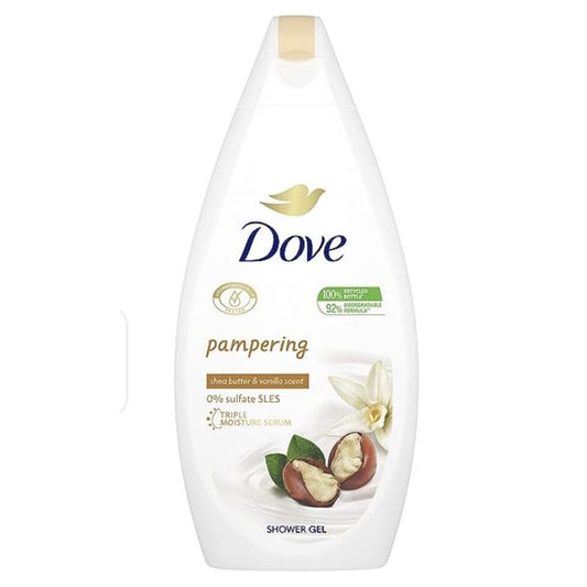 Dove Pampering Body Wash With Shea Butter And Vanilla(500ml)