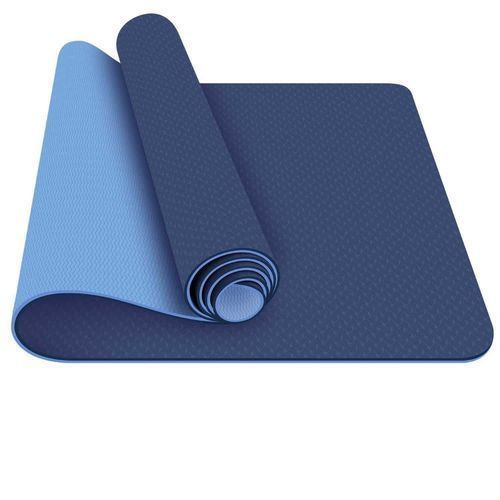 YDS TPE Yoga Mat - Non-Slip 6MM Thick Exercise Mat - Eco Friendly for Kids, Women & Men - Mesh Bag & Carry Strap Included for gymnastics, Pilates, Yoga, fitness accessories & Other Home Workouts.