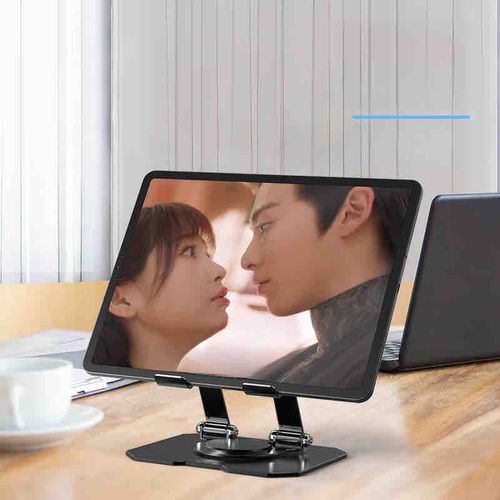 N3 Tablet stand vertical heat dissipation monitor stand folding and lifting aluminium stand 4-16inch silver