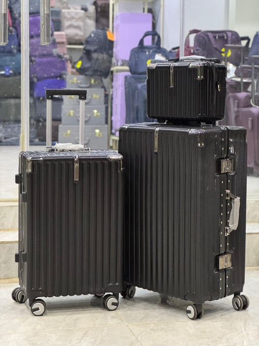 BoxVault Grey 3-piece aluminum set