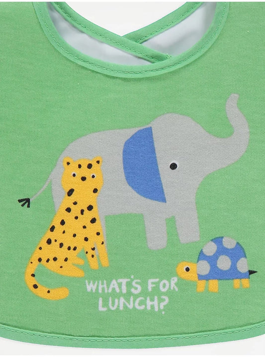 George Bright Safari Dribble Bibs 5 Pack: Multi