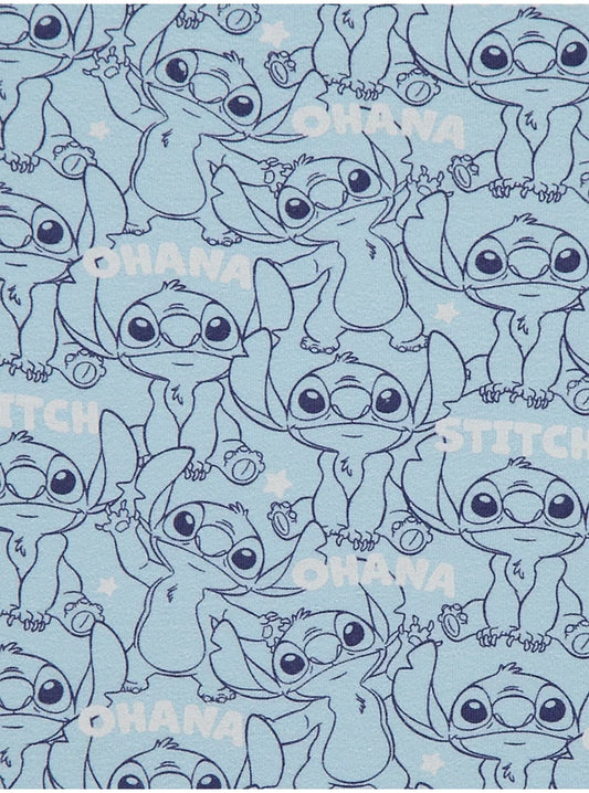 George Disney Lilo & Stitch Short Sleeve Bodysuits 6 Pack: Multi