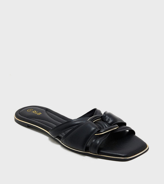 R&B Strappy Flat Sandals