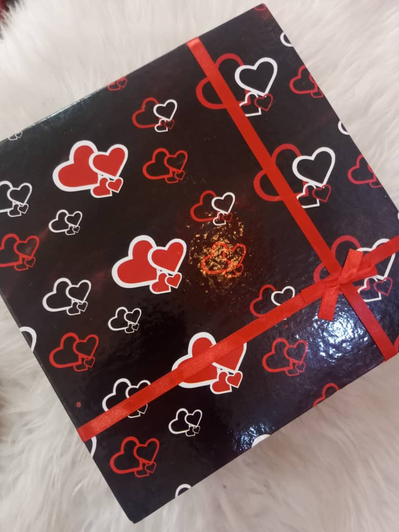 12 by 12 Valentine Love Box