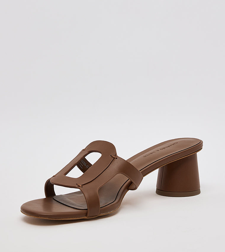 Charles & Keith EASLEY Cut Out Heeled Sandals