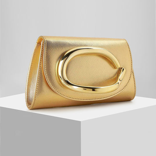 Elegant and chic gold evening and party bag-SJP Design
