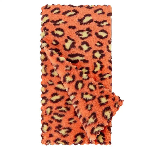 De Lynn 4pcs Tiger print 100% fleece ultra soft, absorbent and quick dry kitchen towel
