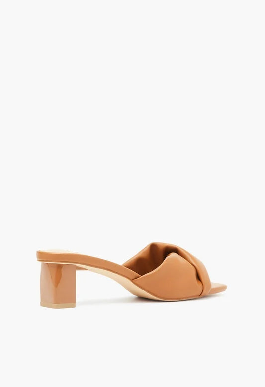 Justfab Caroline Mule Heeled Sandal