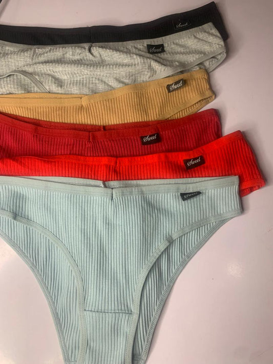 Underwear Hub Sweet cotton pant: Set of Five