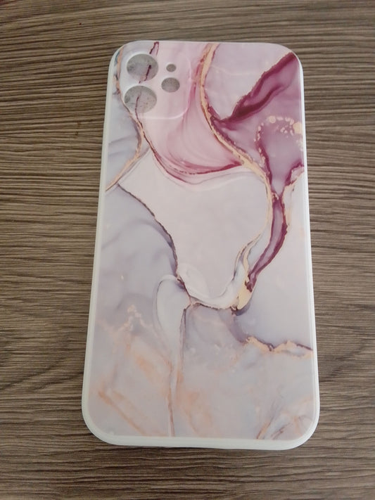 Marble Pattern Phone Case - Multicolour