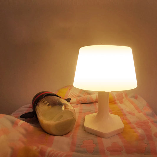 1pc Two colour switching type table lamp with charging cable