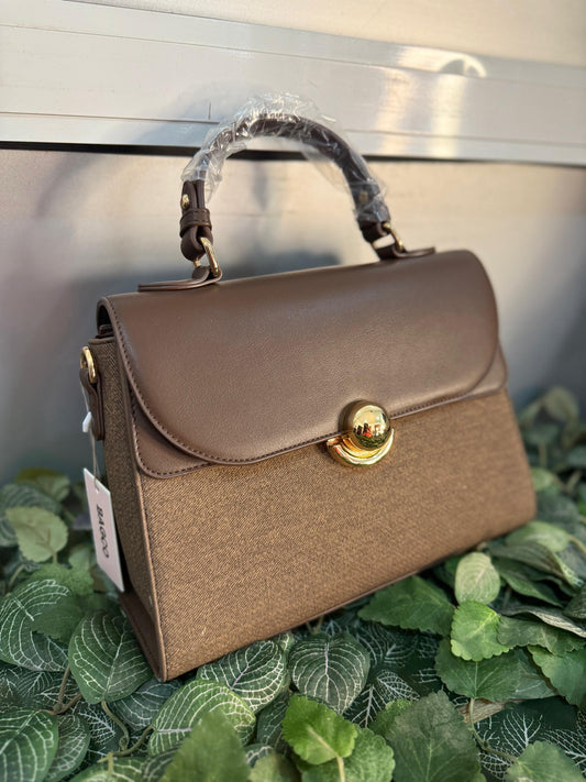 Bagco Brown Crossbody Handbag