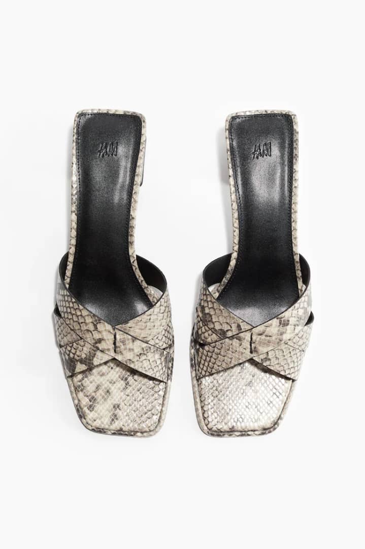 H&M Block-heeled sandals