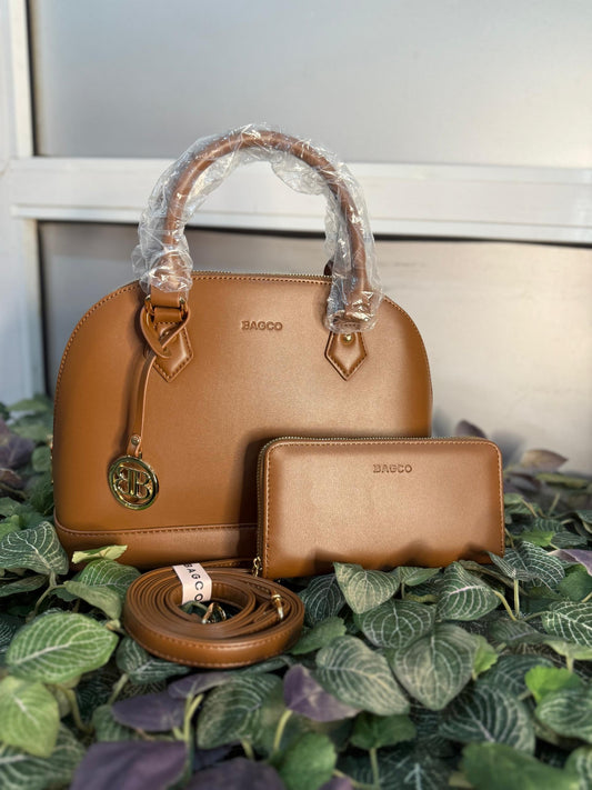 Bagco Brown hand and crossbody Bag