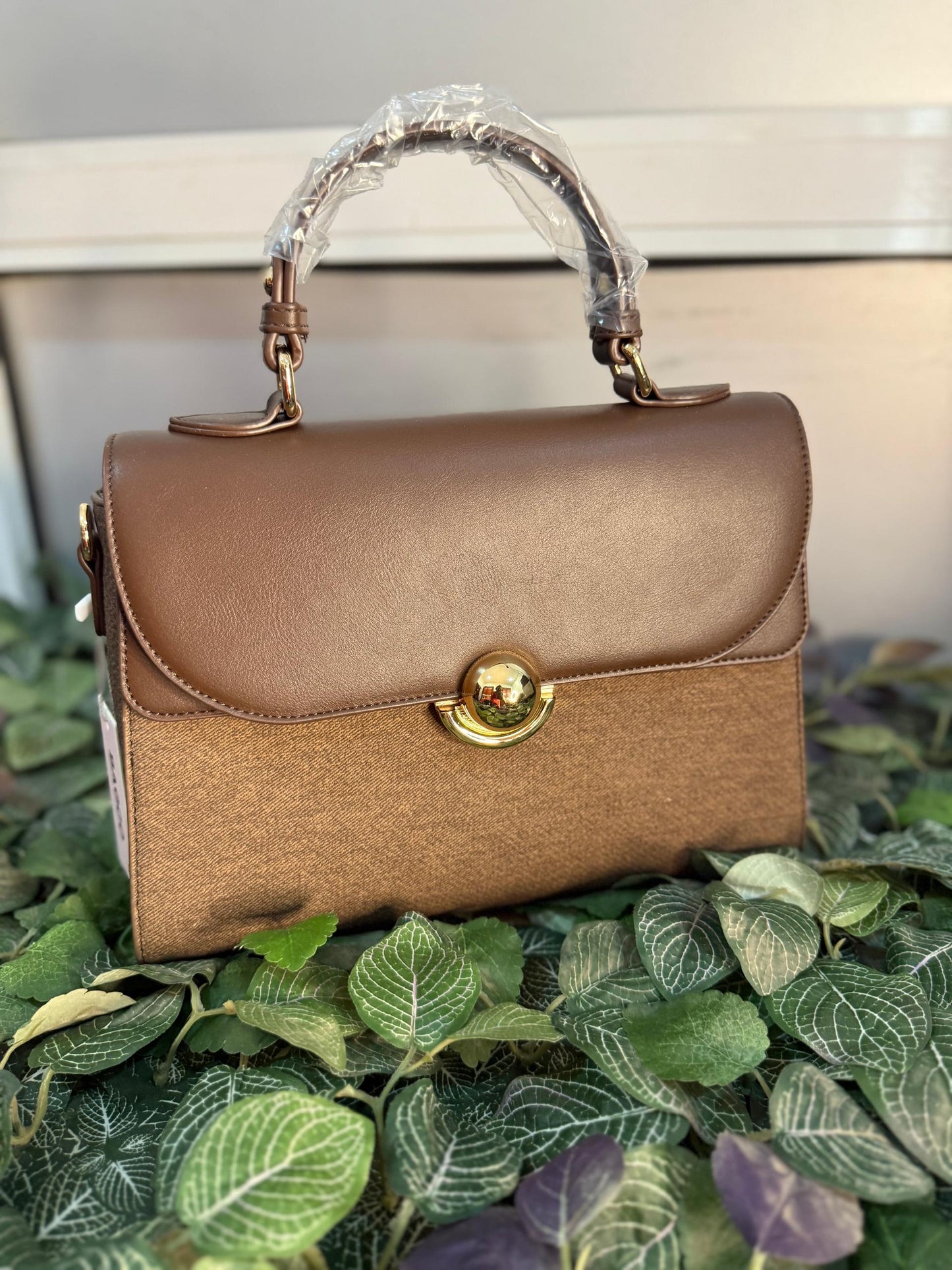 Bagco Brown Crossbody Handbag