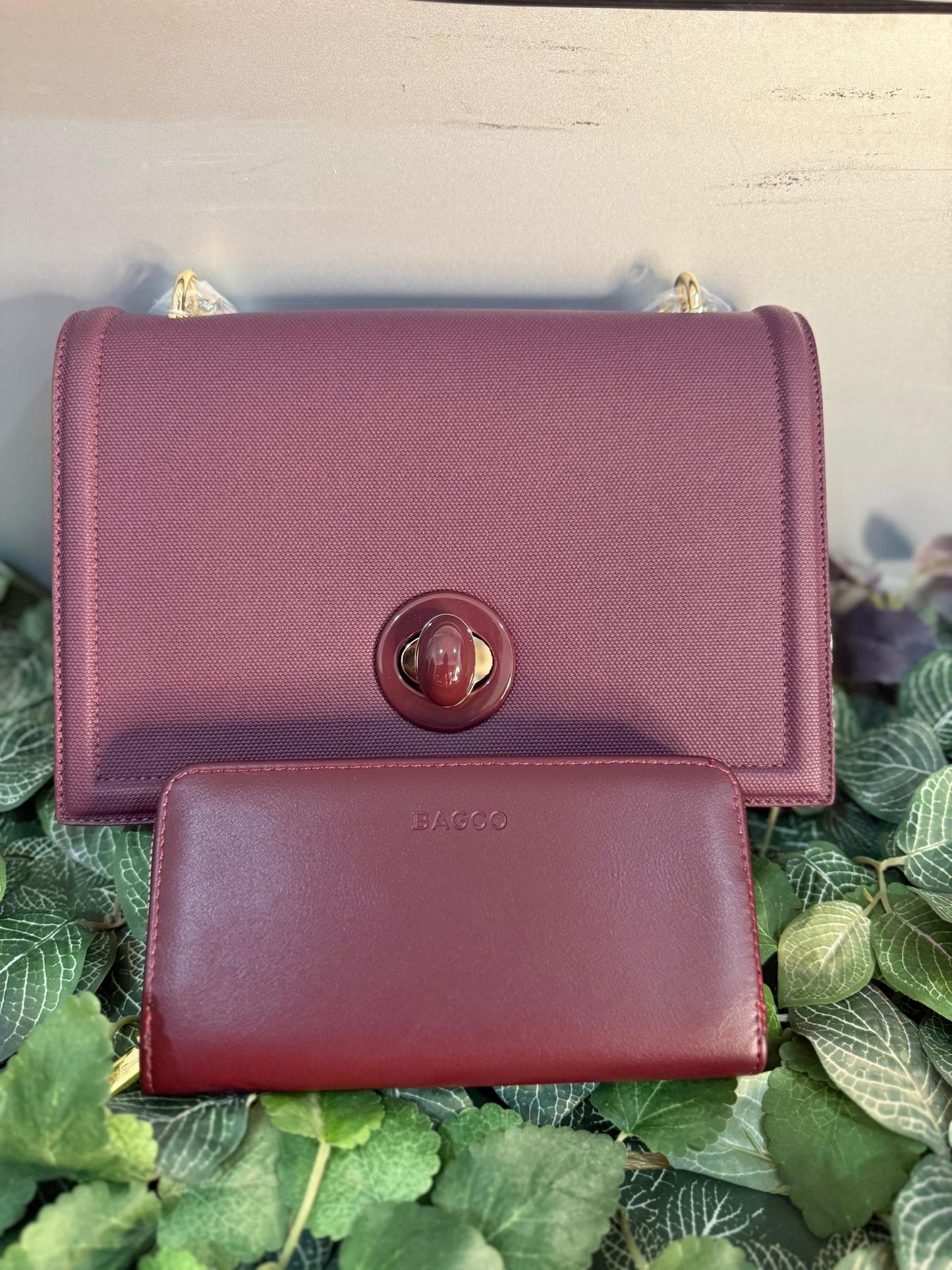 Bagco satchel shoulder handbag- Medium