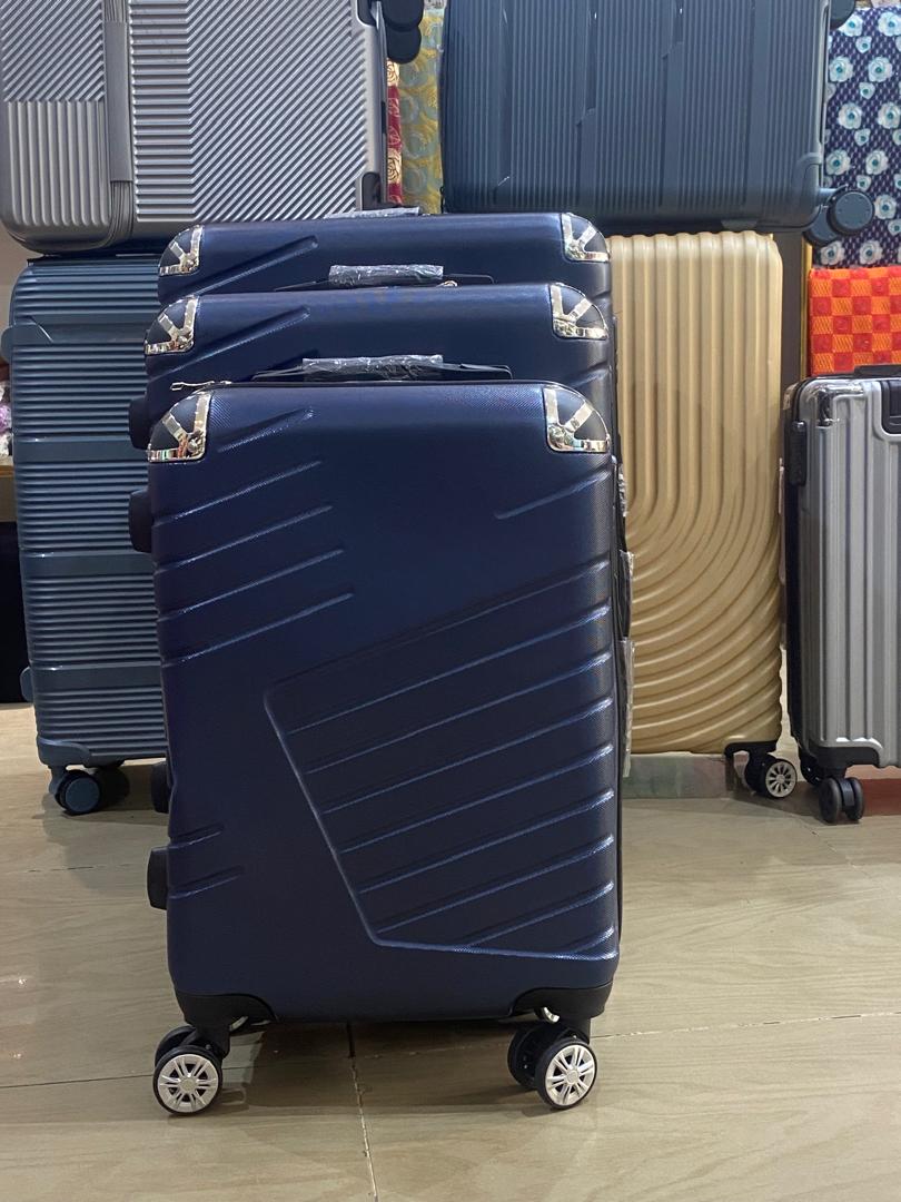 3 Pieces set ABS 4 wheel set of three luggage: Ceedex