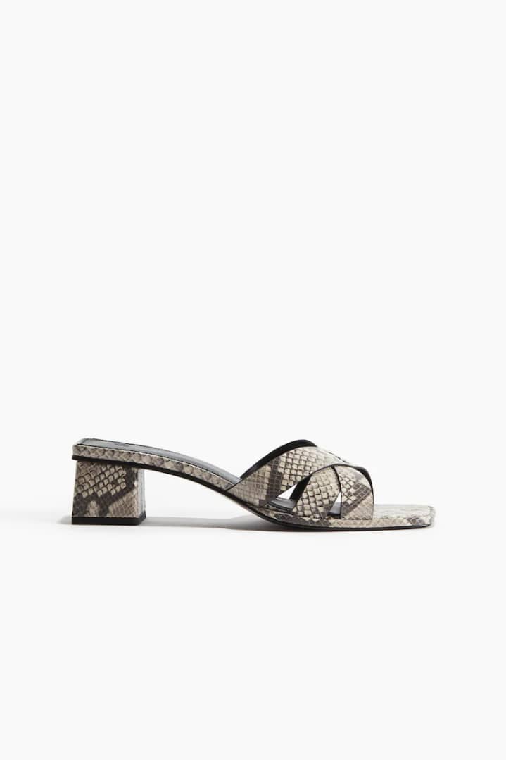 H&M Block-heeled sandals