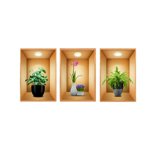 1pc 3n1 3D Water absorbent wall paper 40 by 60