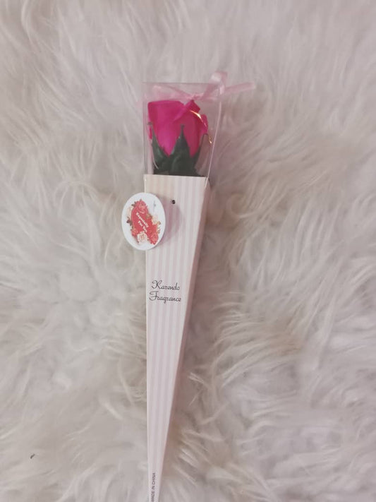 Specially for you Plastic Red Valentine Rose