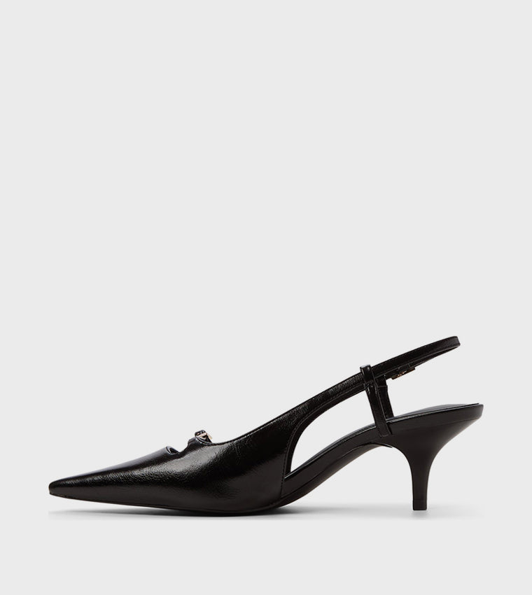 Call it Spring DARLINGG Pointed Toe Slingback Pumps