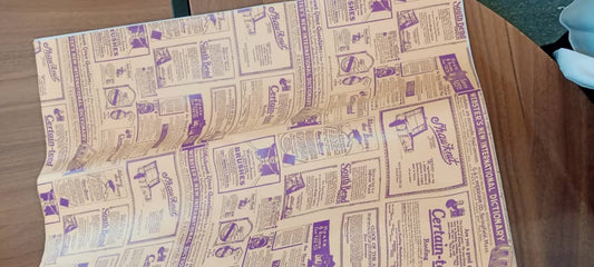 Wrapping Sheet : Newspaper design