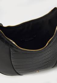 Anna Field Handbag - black croco