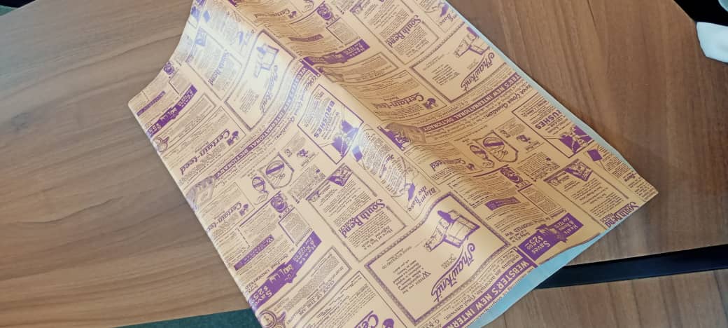 Wrapping Sheet : Newspaper design