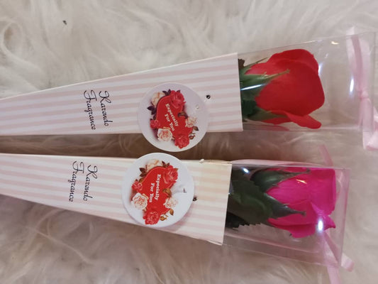 Specially for you Plastic Red Valentine Rose