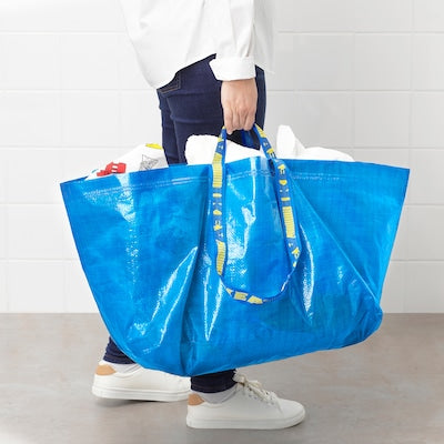 IKEA FRAKTA Carrier bag, blue