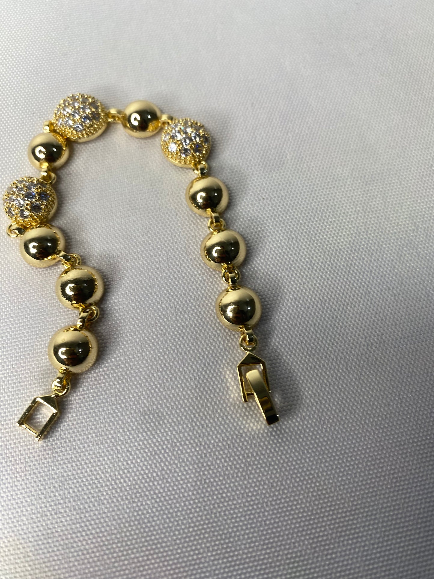 1pc Ball chain bracelet gold SJP
