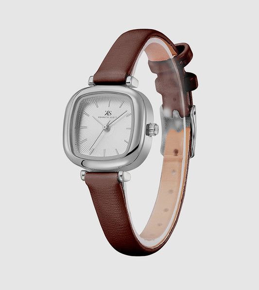 Kenneth Scott Classic Analog White Dial Watch