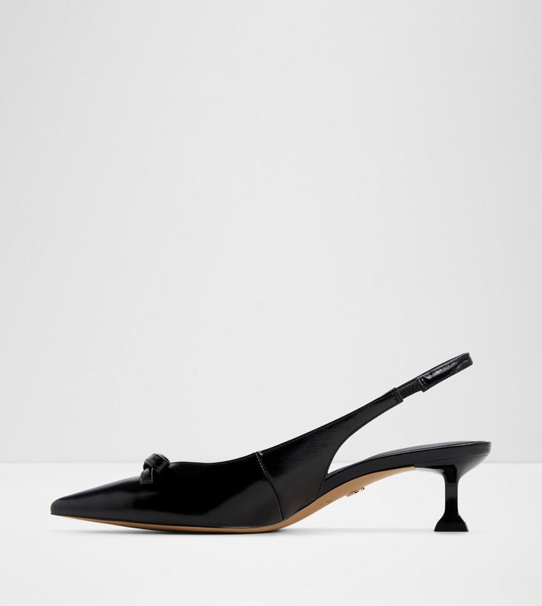 ALDO LUXURIANT Bow Detail Slingback Pumps