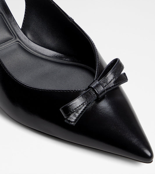 ALDO LUXURIANT Bow Detail Slingback Pumps